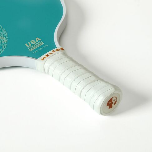 مجموعة مجداف كرة البيسبول الأساسية من هيليوس مكونة من قطعتين - رذاذ المحيط | سطح من الألياف الزجاجية المقواة مع قلب قرص العسل التفاعلي | 8oz، مجموعة المبتدئين للتحكم | تمت الموافقة على برنامج USAP in Kuwait