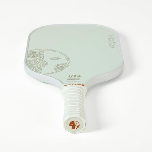 مجموعة مجداف كرة البيسبول الأساسية من هيليوس مكونة من قطعتين - نصف قمر | سطح من الألياف الزجاجية المقواة مع قلب قرص العسل التفاعلي | 8oz، مجموعة المبتدئين للتحكم | تمت الموافقة على برنامج USAP in Kuwait