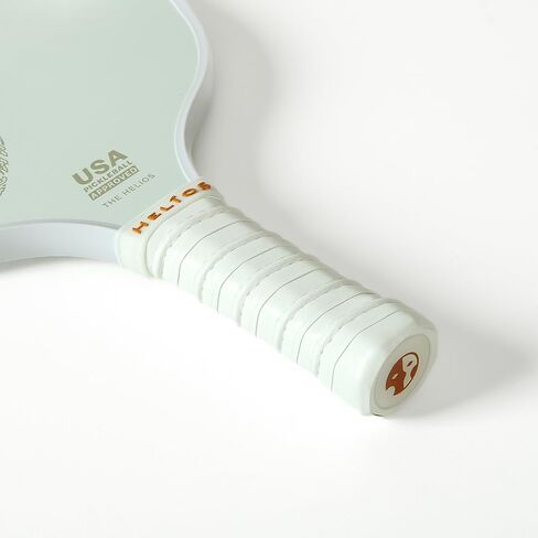 مجموعة مجداف كرة البيسبول الأساسية من هيليوس مكونة من قطعتين - نصف قمر | سطح من الألياف الزجاجية المقواة مع قلب قرص العسل التفاعلي | 8oz، مجموعة المبتدئين للتحكم | تمت الموافقة على برنامج USAP in Kuwait