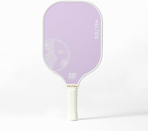 مجموعة مجداف كرة البيسبول الأساسية من هيليوس مكونة من قطعتين - زهر الكرز | سطح من الألياف الزجاجية المقواة مع قلب قرص العسل التفاعلي | 8oz، مجموعة المبتدئين للتحكم | تمت الموافقة على برنامج USAP in Kuwait