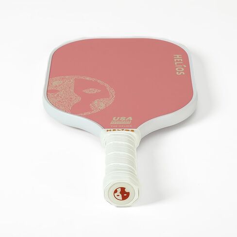 مجموعة مجداف كرة البيسبول الأساسية من هيليوس مكونة من قطعتين - زهر الكرز | سطح من الألياف الزجاجية المقواة مع قلب قرص العسل التفاعلي | 8oz، مجموعة المبتدئين للتحكم | تمت الموافقة على برنامج USAP in Kuwait