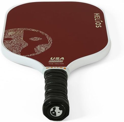 مجموعة مجداف كرة البيسبول الأساسية من هيليوس مكونة من قطعتين - وينتربيري | سطح من الألياف الزجاجية المقواة مع قلب قرص العسل التفاعلي | 8oz، مجموعة المبتدئين للتحكم | تمت الموافقة على برنامج USAP in Kuwait