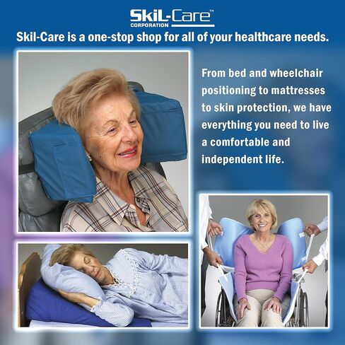 Skil-Care Heel-Float Wipe-Clean Boot, Small 3", Medium 4", Large/Bariatric 5" - Zero Heel Pressure, Cooling Gel Insert, Low-Shear Cover in Kuwait