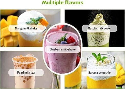 Double Heads Commercial Milkshake Mixer Maker, 2 Speed Fully Automatic Drink Mixer with Stainless Steel Milkshake Mixing Cup for Cafes,Shakes,Bars in Saudi Arabia