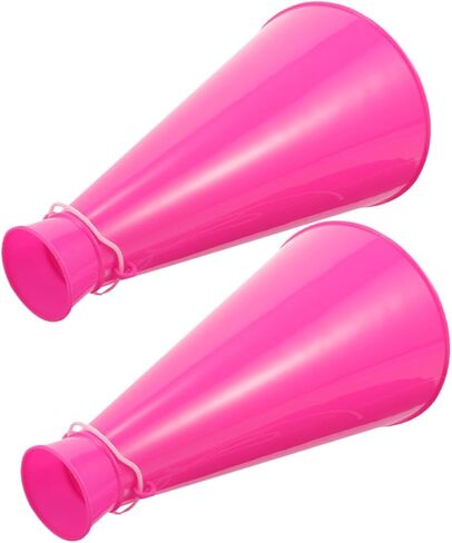 DECHOUS Cheering Megaphone Lightweight Plastic Party Horns for Sports Events Outdoor Activities Game Cheering in Saudi Arabia