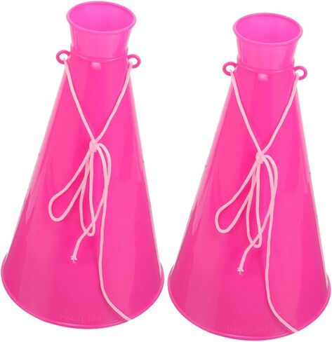 Toyvian Portable Plastic Cheer Horns Sports Noise Makers Cheer Megaphones for Party Boys and Girls Toys Trumpet Toys for Events in Saudi Arabia
