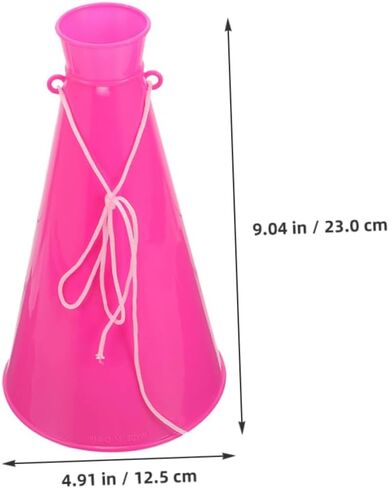 Toyvian Portable Plastic Cheer Horns Sports Noise Makers Cheer Megaphones for Party Boys and Girls Toys Trumpet Toys for Events in Saudi Arabia