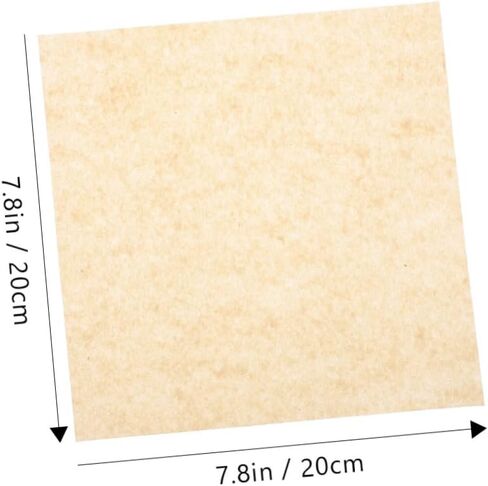 500 Sheets Oil Food Paper Mats Versatile Kitchen Absorbent Paper for Snacks Frying and Parties Food Grade Mats for Healthy Cooking in Saudi Arabia