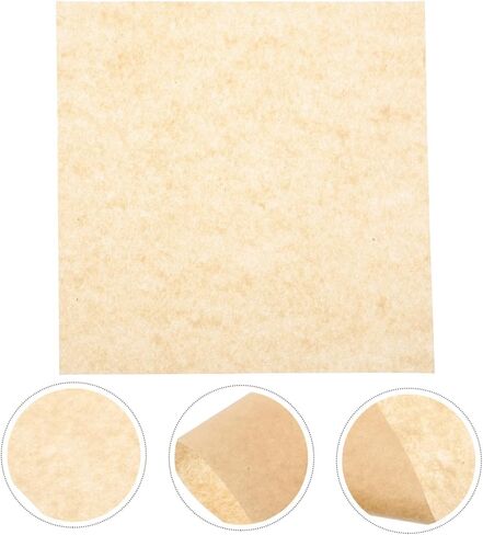 500 Sheets Oil Food Paper Mats Versatile Kitchen Absorbent Paper for Snacks Frying and Parties Food Grade Mats for Healthy Cooking in Saudi Arabia