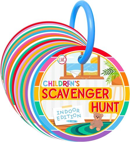 Children's Scavenger Hunt Cards | Toddler Activities for 2, 3 Year Olds & Up | Toddlers Activity | Learning Games for Kids (Classic) in Kuwait