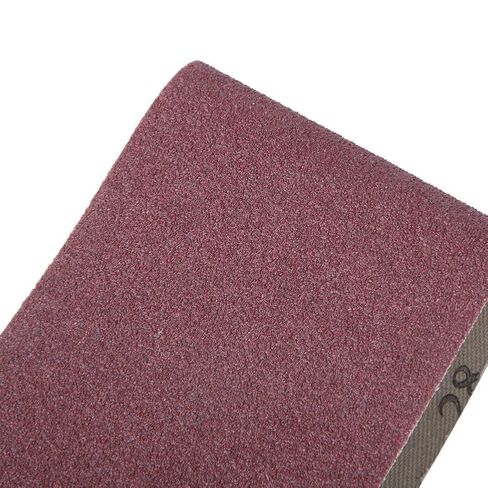 10 عبوات 533 × 75 مم حزام صنفرة من أكسيد الألومنيوم شريط كاشط من 40 إلى 180 حبيبة لأعمال النجارة وتلميع المعادن وإزالة الصدأ والتشطيب السطحي (80# 10 عبوات) in Kuwait