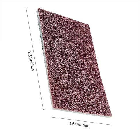 Magic Cleaning Sponge, Heavy Duty Abrasive Scouring Pad for Pots and Pans, Non-Scratch Scrub Sponge for Kitchen Cleaning, 5-Pack in Saudi Arabia