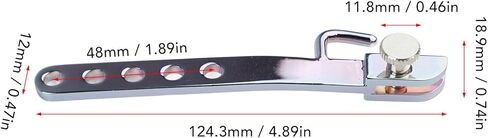 Tyenaza Bassoon Balance Beam, 13cm Metal Bassoon Strap Balance Bar, Bassoon Adjustable Tool for Bassoon Strap Outdoor Use in Saudi Arabia