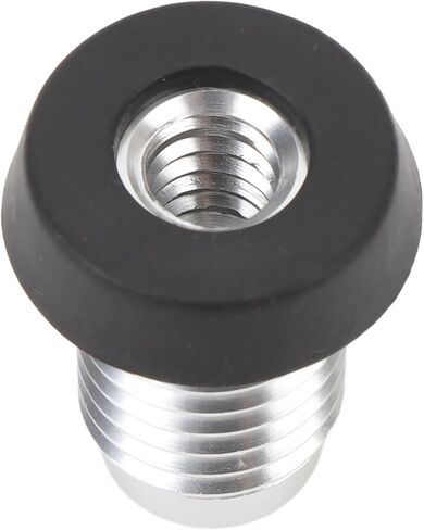 Pool Cue Stick Butt Protector Screw Fixation Protective Pad, Compact Aluminum Alloy and Rubber Sleeve Pool Cue Bottom Bumper in Saudi Arabia