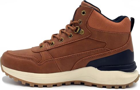 Mens Vulcan Winter Boots Waterproof Ankle Hiking and Snow Boots with Insulated Lining and Anti‑Slip Rubber Outsole in Saudi Arabia