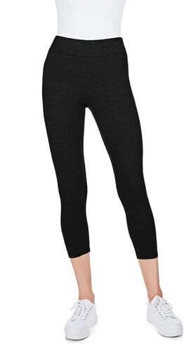 MeMoi Women's Comfort Cotton Capri Lightweight Leggings in Saudi Arabia
