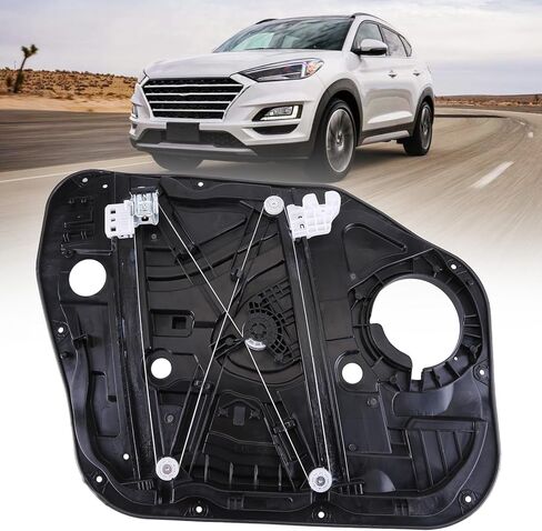 82481-D3011 Power Window Regulator w/Motor Front Right Passenger Side Compatible for 2016-2021 Hyundai Tucson Electric Power Window Regulator with Panel 82481D3011 in Saudi Arabia