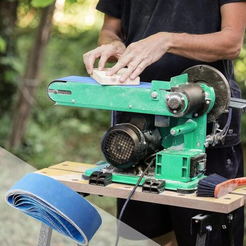 50Pk 2" x 42" Zirconia 36 40 60 80 120 Grit Sanding Belt Heavy Duty in Kuwait