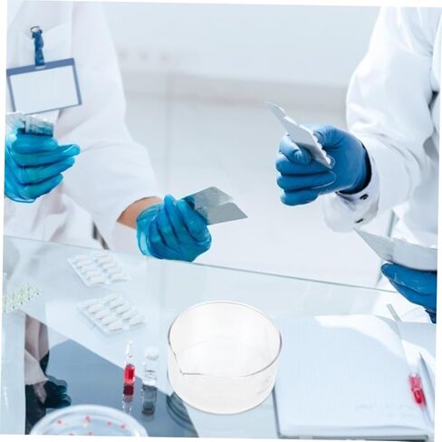 طبق تبلور زجاجي للمختبر مع صنبور 100 مم أداة تبخر مسطحة القاع الأواني الزجاجية للتجارب الكيميائية واستخدام المختبر العلمي in Kuwait