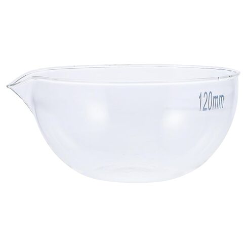 DOITOOL Glass Flat Bottom Evaporating Dish 120mm Laboratory Evaporation Container Borosilicate Glass Scientific Experiment Heating Vessel in Saudi Arabia