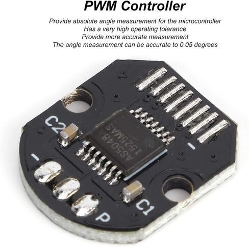 2 قطعة AS5048A وحدة التشفير المغناطيسي السائر مع PWM والواجهة التسلسلية 5 فولت تيار مستمر دقة زاوية 0.05 درجة in Kuwait