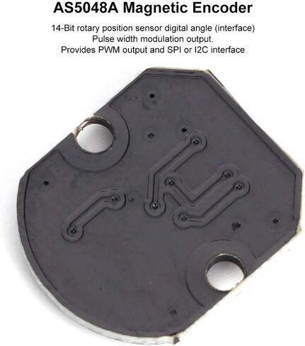 2 قطعة AS5048A وحدة التشفير المغناطيسي السائر مع PWM والواجهة التسلسلية 5 فولت تيار مستمر دقة زاوية 0.05 درجة in Kuwait
