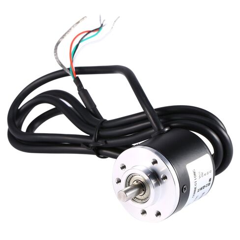 600P/R Rotary Encoder,Incremental Rotary Encoder Module, DC 5-24v-2 Phase,for Intelligent Control of Various Displacement Measurement, Automatic Fixed-Length Leather Automatic Guillotine Machines. in Saudi Arabia