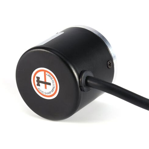 600P/R Rotary Encoder,Incremental Rotary Encoder Module, DC 5-24v-2 Phase,for Intelligent Control of Various Displacement Measurement, Automatic Fixed-Length Leather Automatic Guillotine Machines. in Saudi Arabia