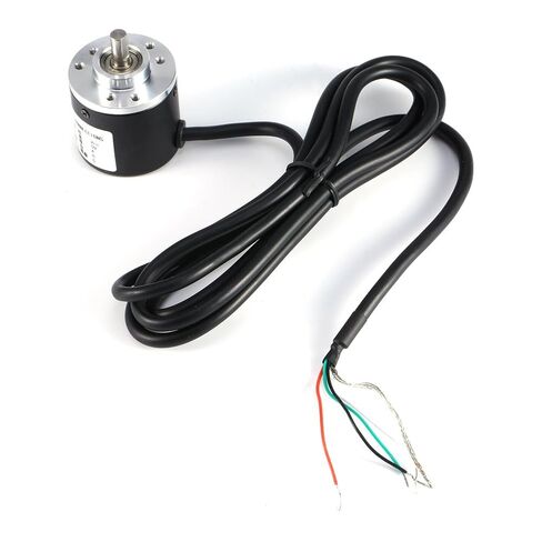 600P/R Rotary Encoder,Incremental Rotary Encoder Module, DC 5-24v-2 Phase,for Intelligent Control of Various Displacement Measurement, Automatic Fixed-Length Leather Automatic Guillotine Machines. in Saudi Arabia