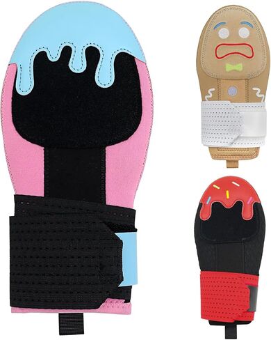 قفاز منزلق للبيسبول والكرة اللينة | مقاس الشباب لطول اليد حتى 6.5 بوصة | قفاز بيسبول منزلق ممتع وواقٍ للأطفال | هدية عيد الميلاد الرياضية للاعبين الصغار in Kuwait