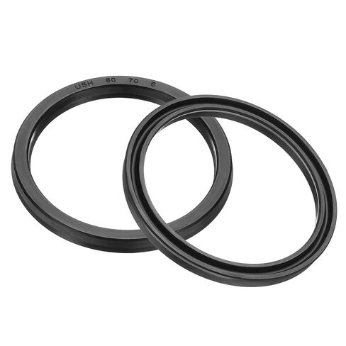 PATIKIL Oil Seal 14 x 22 x 5mm, 2 Pcs Lip Seals Nitrile Rubber Cover Radial Shaft Washer Gasket for Cylinder Automotive Car Engine Drain Plug, Black in Saudi Arabia