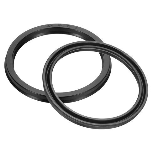 PATIKIL Oil Seal 14 x 22 x 5mm, 2 Pcs Lip Seals Nitrile Rubber Cover Radial Shaft Washer Gasket for Cylinder Automotive Car Engine Drain Plug, Black in Saudi Arabia