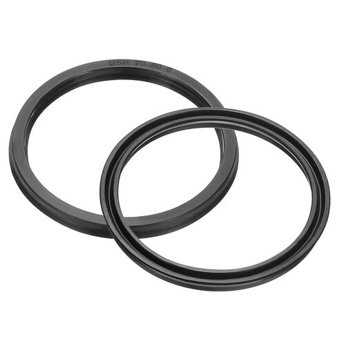PATIKIL Oil Seal 14 x 22 x 5mm, 2 Pcs Lip Seals Nitrile Rubber Cover Radial Shaft Washer Gasket for Cylinder Automotive Car Engine Drain Plug, Black in Saudi Arabia