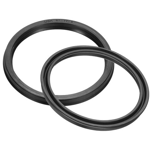 PATIKIL Oil Seal 14 x 22 x 5mm, 2 Pcs Lip Seals Nitrile Rubber Cover Radial Shaft Washer Gasket for Cylinder Automotive Car Engine Drain Plug, Black in Saudi Arabia