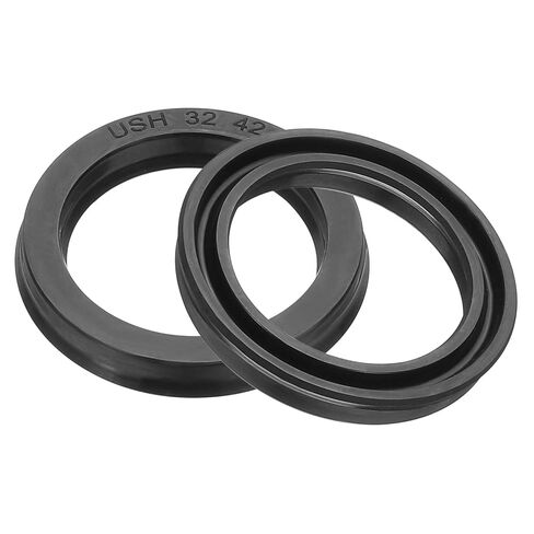 PATIKIL Oil Seal 14 x 22 x 5mm, 2 Pcs Lip Seals Nitrile Rubber Cover Radial Shaft Washer Gasket for Cylinder Automotive Car Engine Drain Plug, Black in Saudi Arabia