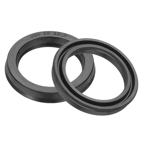 PATIKIL Oil Seal 14 x 22 x 5mm, 2 Pcs Lip Seals Nitrile Rubber Cover Radial Shaft Washer Gasket for Cylinder Automotive Car Engine Drain Plug, Black in Saudi Arabia