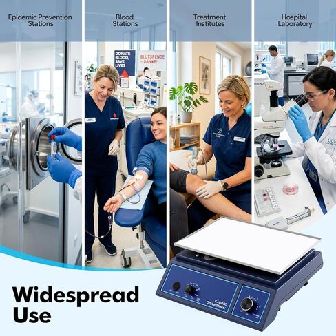 Orbital Shaker KJ-201BD Laboratory Mixer 110V US Standard Scientific Equipment for Mixing Samples Solutions Reagents Adjustable Speed Platform for Lab Classroom Hospitals Researchers Students in Kuwait