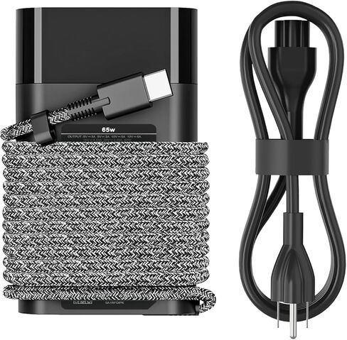 65W 45W USB C شاحن الكمبيوتر المحمول لـ HP Specter X360 ، Chromebook X360 ، Envy ، Elitebook X360 ، Pavilion ، Elite X2 ، Type C Charger in Kuwait