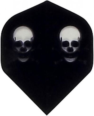 5 Sets (15 Pieces) of Skulls Standard Wide Size Dart Flights - Assorted Designs in Saudi Arabia