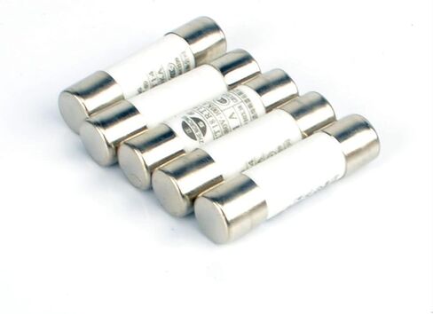 فيوز 5 قطعة اسطوانة فيوز RT14-20 فيوز 10x38 1A 2A 3A 5A 6A 8A 10A 32A اسطوانة غطاء الصمامات (2A) in Saudi Arabia