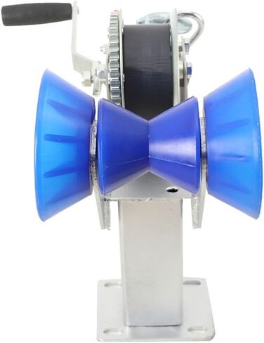 حامل ونش مقطورة القارب مع الأسطوانة يناسب 3 بوصة عرض × 4 بوصة ارتفاع مقطورة ونش مقطورة قارب قابل للتعديل للقوارب السريعة وقوارب الصيد والقوارب البخارية in Kuwait