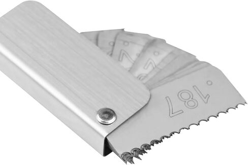 Garage Door Spring Measure Tool,187-.312 Gauge,Residential Pocket Wire Gauge,Gray in Kuwait