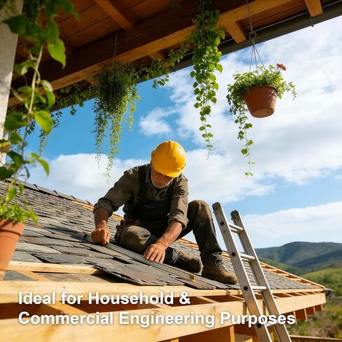 WAKALALA Professional Roofing Thickness Gauge Tool | Magnetic Stainless Steel Metal Gauge for Single/Double Layer Membrane & Sheet Material | High Precision Metal Roofing Inspection & Building Tool in Kuwait