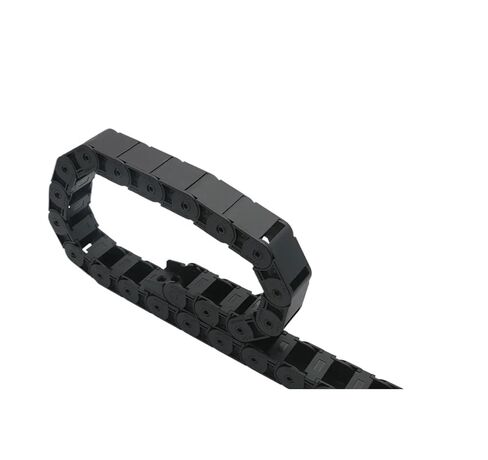 1M Transmission Cable Chain Semi-Enclosed Interior Opening 15x15 15x20 15x30 Drag Plastic Towline Transmission Machine(48mm,15x15 mm) in Kuwait