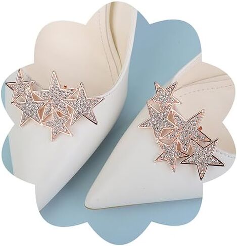 Xerling 1 Pair Black Bow Shoe Clips Detachable Bow Tie Bowknot Shoe Buckle Clips Wedding Shoe Crystal Decoration Charms Women Rhinestone Shoe Accessories in Saudi Arabia
