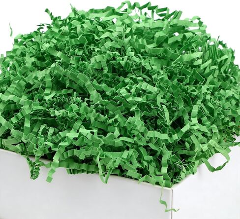 Jansun 8oz Easter Grass Crinkle Cut Paper, Basket Filler Pink Blue Yellow Green Shredded Paper Grass Stuffers for Gift Wrapping Easter Basket Stuffers Decorations in Kuwait