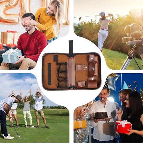 Golf Accessories Case - Tool Pocket Pouch Golf Accessories Holder Bag - Lightweight Anti-Scratch Tool Organizer for Lovers, Friends in Saudi Arabia
