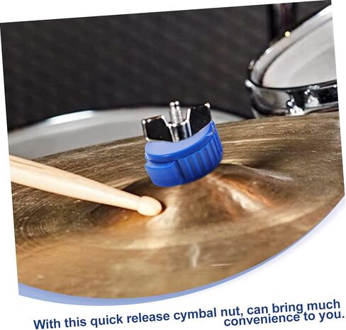 8pcs Quick Release Cap for Drums Cymbal Nuts Drummer Accessories Easy Installation Removal in Saudi Arabia