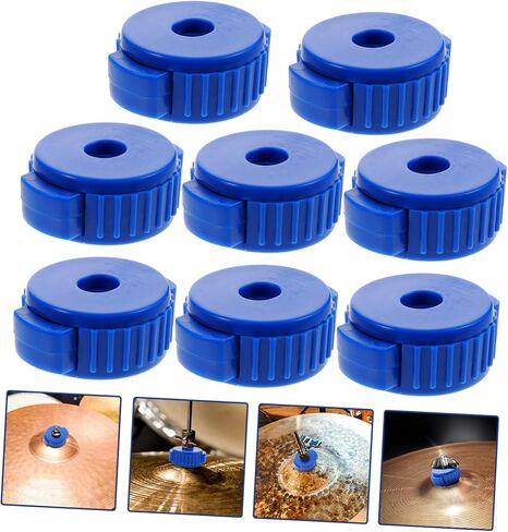 8pcs Quick Release Cap for Drums Cymbal Nuts Drummer Accessories Easy Installation Removal in Saudi Arabia