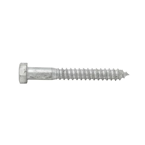 5/8" x 5" (25 Sets) Hot Dipped Galvanized Lag Screw Kit for Exterior Use, Commercial Grade A 307, Kit Includes USS Flat Washers (25 pc), Partially Threaded - by Fastener Depot in Saudi Arabia